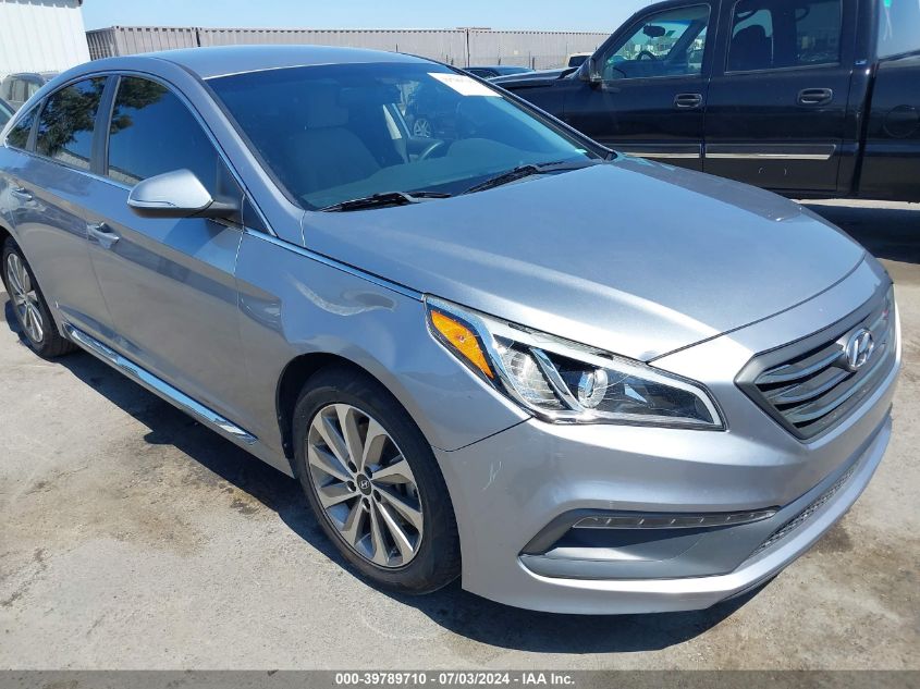 2017 Hyundai Sonata Sport/Limited VIN: 5NPE34AF9HH510952 Lot: 39789710