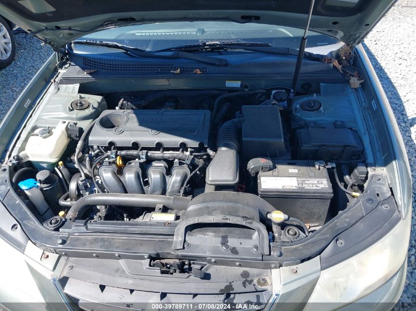 2009 Hyundai Sonata Gls VIN: 5NPET46C79H551578 Lot: 39789711