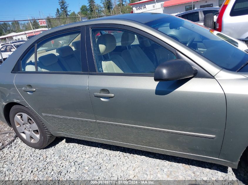 2009 Hyundai Sonata Gls VIN: 5NPET46C79H551578 Lot: 39789711