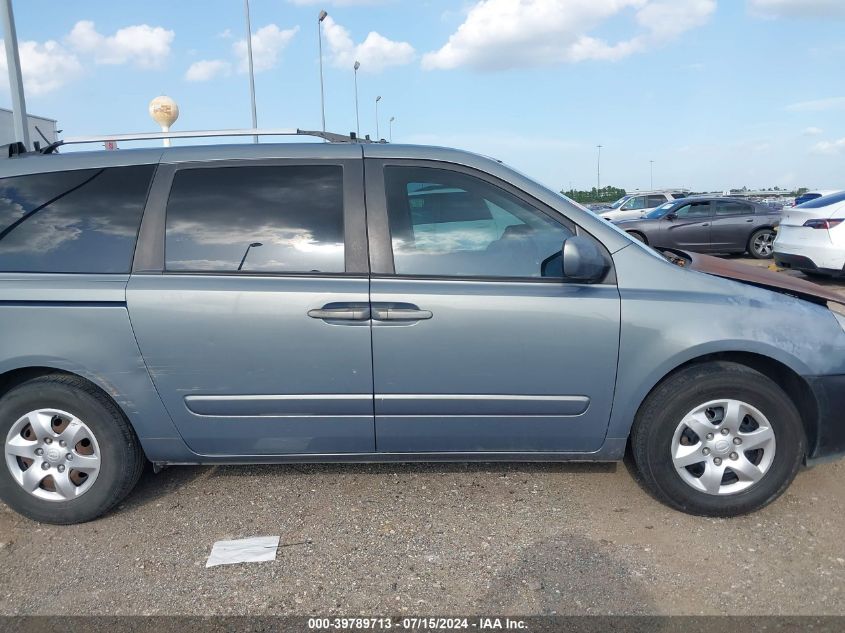 2009 Kia Sedona Lx VIN: KNDMB233896312686 Lot: 39789713