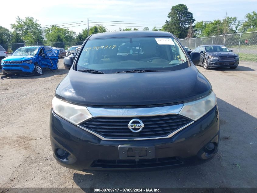 2012 Nissan Quest S VIN: JN8AE2KP9C9048483 Lot: 39789717