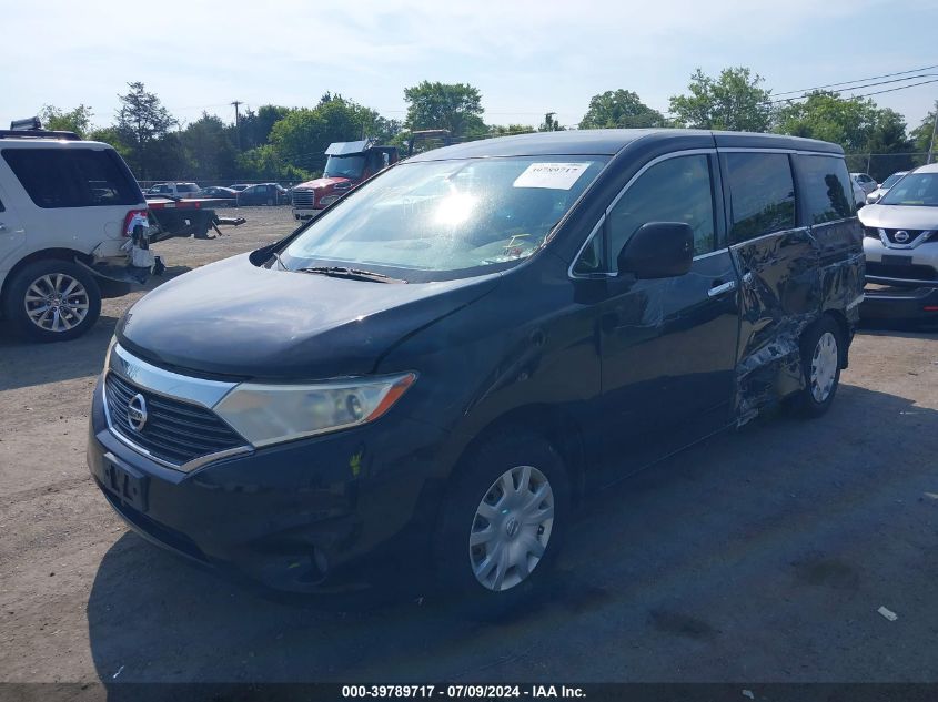 2012 Nissan Quest S VIN: JN8AE2KP9C9048483 Lot: 39789717