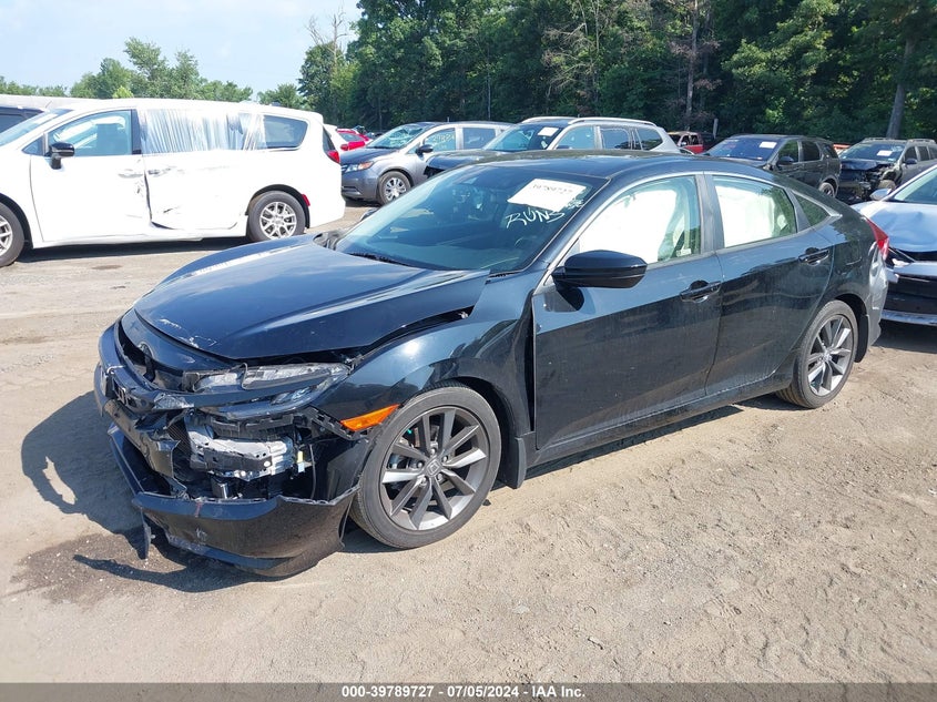 VIN JHMFC1F35KX004708 2019 HONDA CIVIC EX