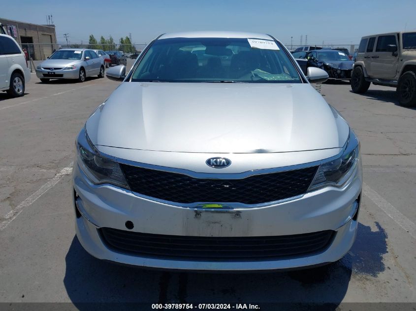 2016 Kia Optima Lx VIN: KNAGT4L35G5119627 Lot: 39789754