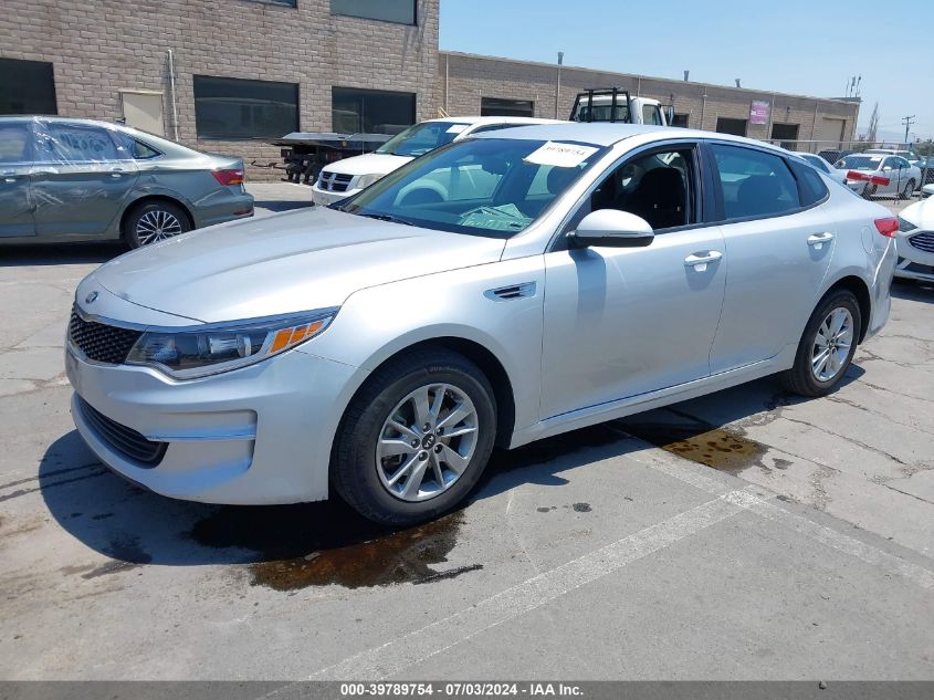 KNAGT4L35G5119627 2016 KIA OPTIMA - Image 2