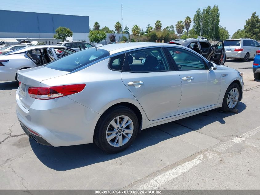 2016 Kia Optima Lx VIN: KNAGT4L35G5119627 Lot: 39789754