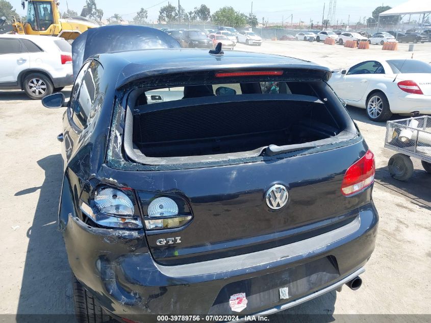2010 Volkswagen Gti 2-Door VIN: WVWED7AJ3AW279324 Lot: 39789756