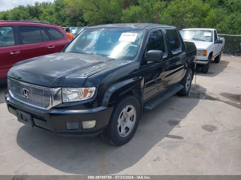 2010 Honda Ridgeline Rt VIN: 5FPYK1F24AB009953 Lot: 39789759