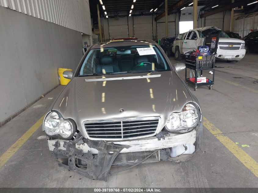 2004 Mercedes-Benz C 230 Kompressor Sport/Sport VIN: WDBRF40J34A568294 Lot: 39789768