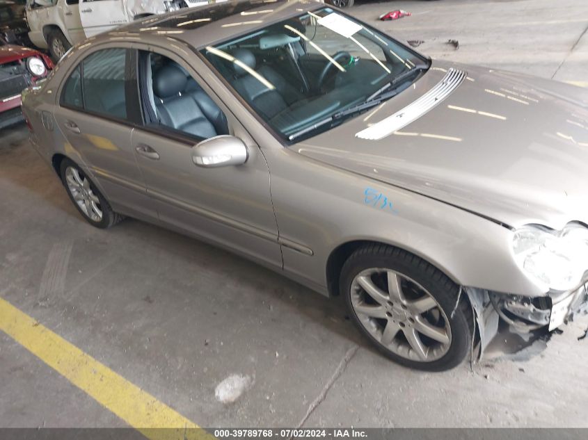 2004 Mercedes-Benz C 230 Kompressor Sport/Sport VIN: WDBRF40J34A568294 Lot: 39789768