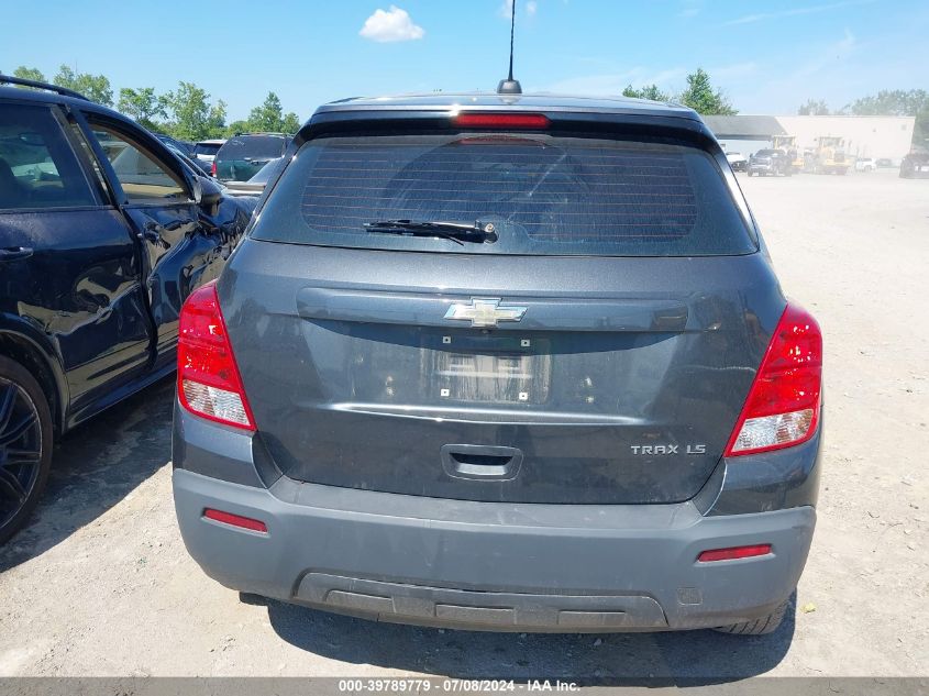 2016 Chevrolet Trax 1Ls VIN: 3GNCJKSB9GL275438 Lot: 39789779