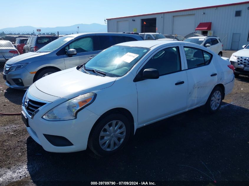 3N1CN7AP0FL828390 2015 Nissan Versa 1.6 S+