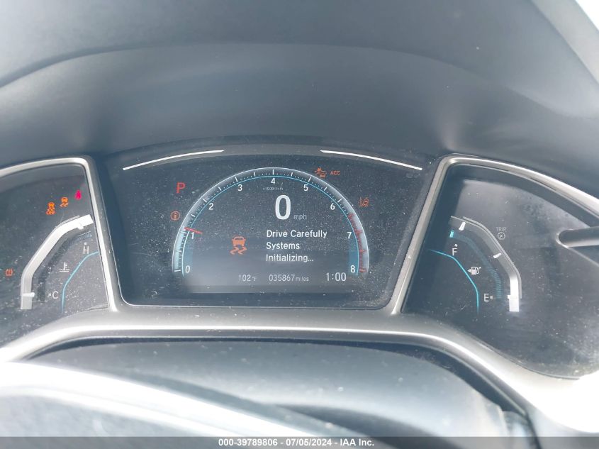 2020 Honda Civic Ex VIN: 19XFC1F33LE016715 Lot: 39789806