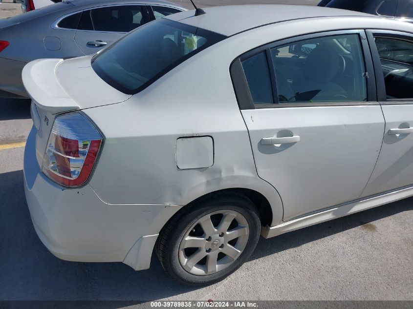 2011 Nissan Sentra 2.0Sr VIN: 3N1AB6AP5BL689443 Lot: 39789835