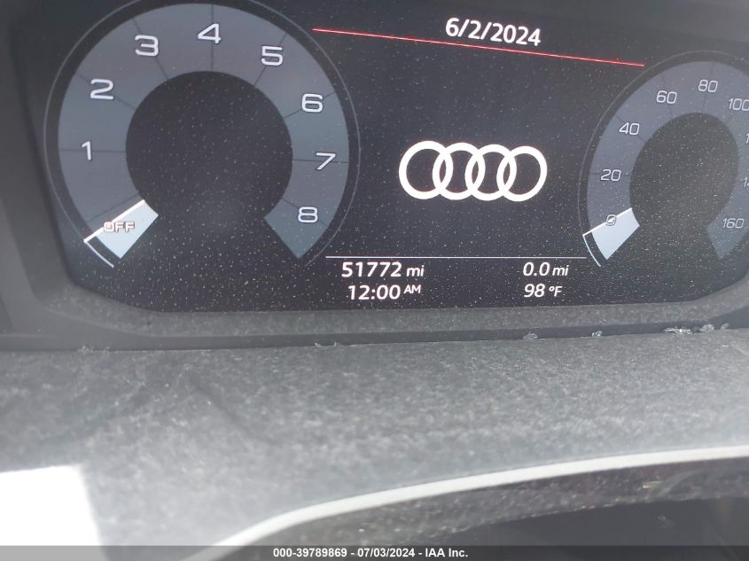 2021 Audi Q3 Premium 45 Tfsi S Line Quattro Tiptronic VIN: WA1DECF36M1012332 Lot: 39789869