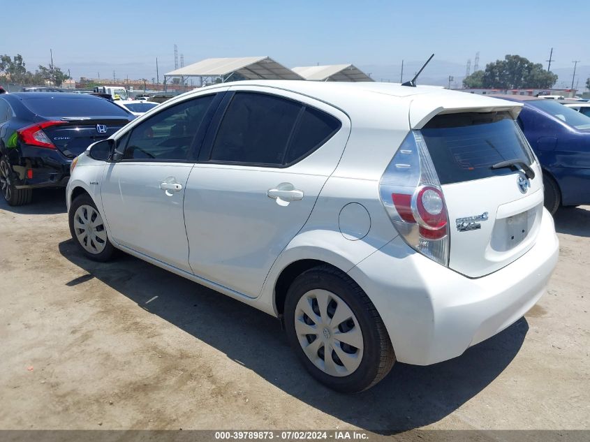 JTDKDTB38E1062902 2014 Toyota Prius C One