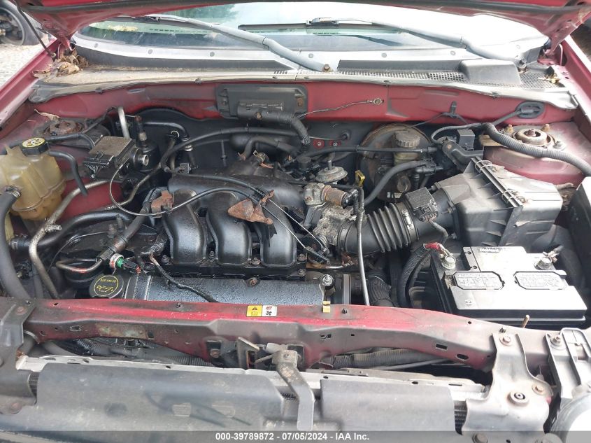 2004 Ford Escape Xlt VIN: 1FMCU931X4KA38464 Lot: 39789872