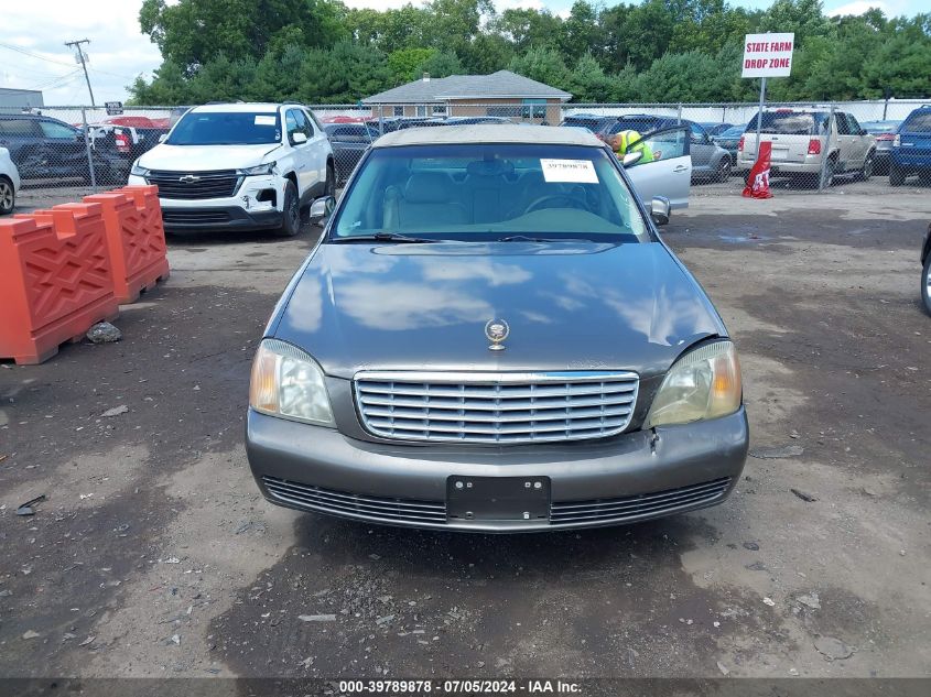 2001 Cadillac Deville Standard VIN: 1G6KD54Y31U162051 Lot: 39789878