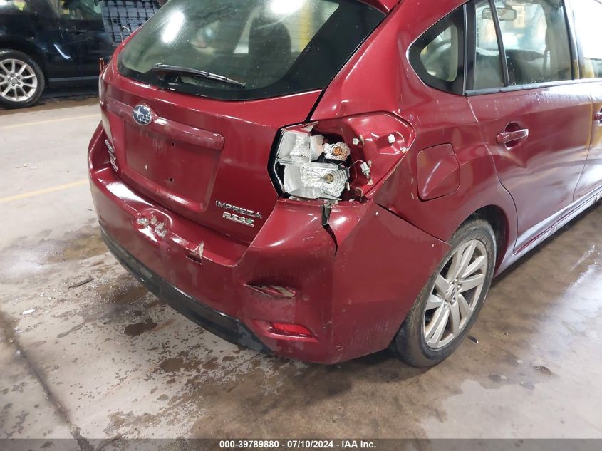2015 Subaru Impreza 2.0I Premium VIN: JF1GPAC62FH207117 Lot: 39789880