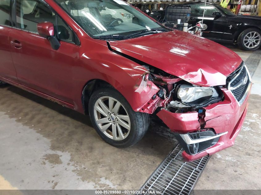 2015 Subaru Impreza 2.0I Premium VIN: JF1GPAC62FH207117 Lot: 39789880