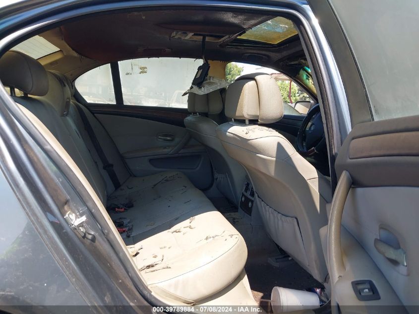 2008 BMW 528 Xi VIN: WBANV13588CZ60436 Lot: 39789884