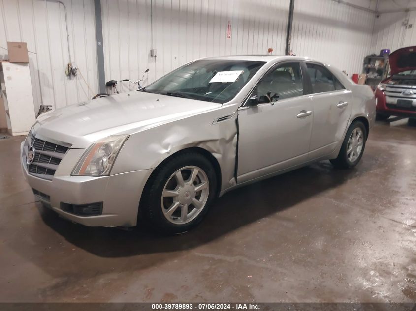 2008 Cadillac Cts Standard VIN: 1G6DF577280179804 Lot: 39789893