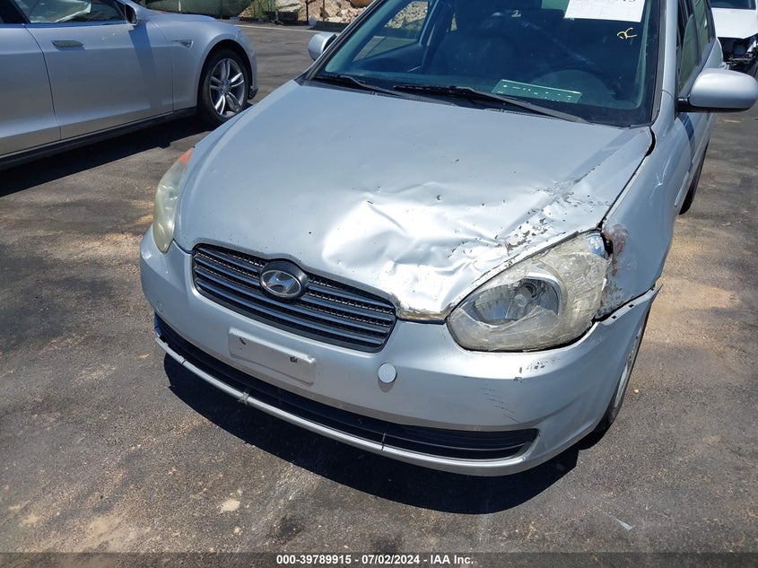 2011 Hyundai Accent Gls VIN: KMHCN4AC2BU607443 Lot: 39789915