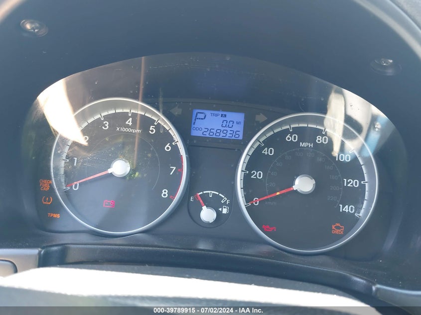 2011 Hyundai Accent Gls VIN: KMHCN4AC2BU607443 Lot: 39789915