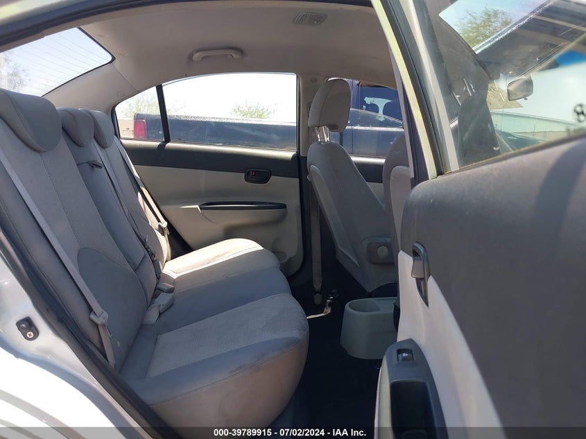 2011 Hyundai Accent Gls VIN: KMHCN4AC2BU607443 Lot: 39789915