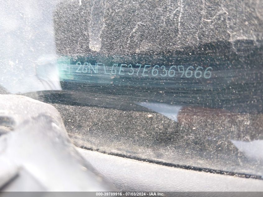 2014 Chevrolet Equinox Lt VIN: 2GNFLGE37E6369666 Lot: 39789916