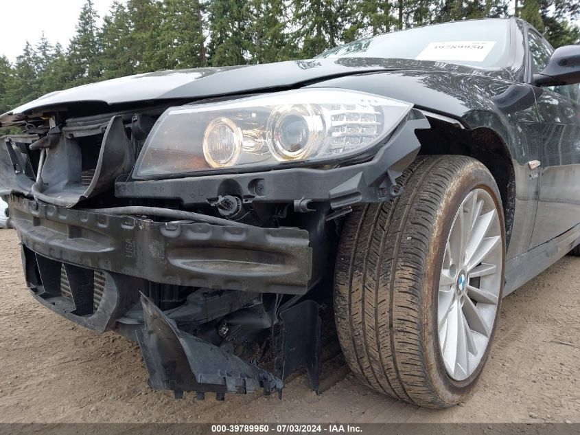 2011 BMW 335 Xi VIN: WBAPL5C58BA919992 Lot: 39789950