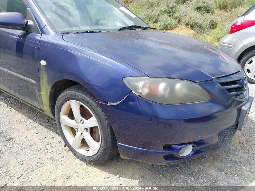 JM1BK123341127079 | 2004 MAZDA MAZDA3