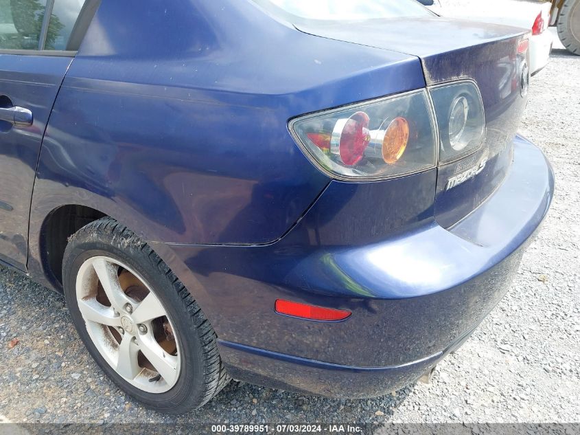 2004 Mazda Mazda3 S VIN: JM1BK123341127079 Lot: 39789951