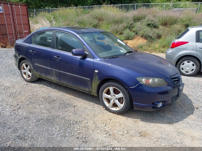 JM1BK123341127079 | 2004 MAZDA MAZDA3