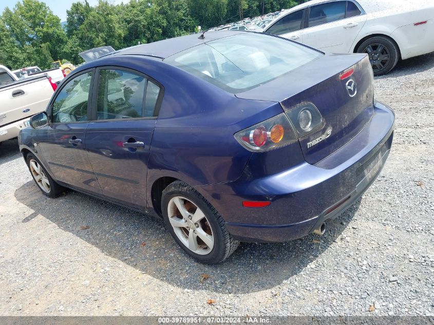 JM1BK123341127079 | 2004 MAZDA MAZDA3