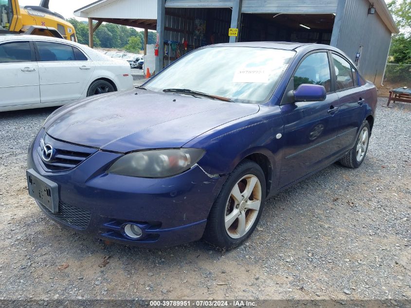 JM1BK123341127079 | 2004 MAZDA MAZDA3