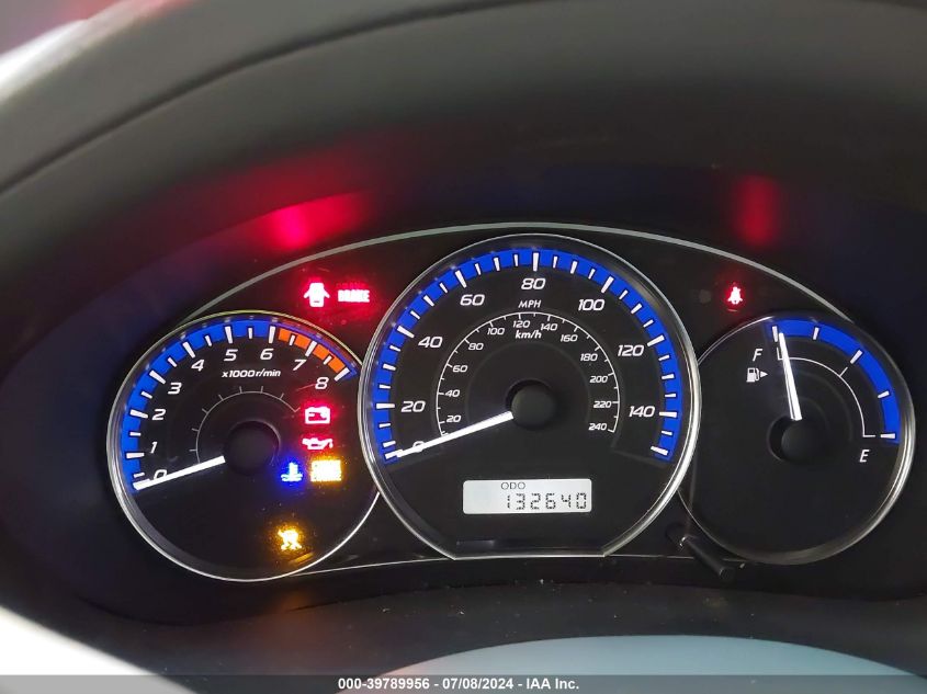 2010 Subaru Forester 2.5X VIN: JF2SH6BC5AG902360 Lot: 39789956