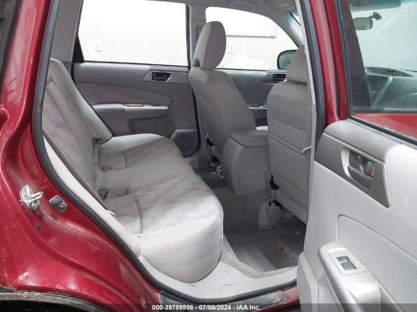 2010 Subaru Forester 2.5X VIN: JF2SH6BC5AG902360 Lot: 39789956