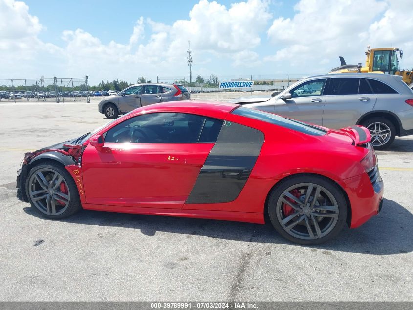 2015 Audi R8 5.2 VIN: WUAENAFG5F7000953 Lot: 39789991