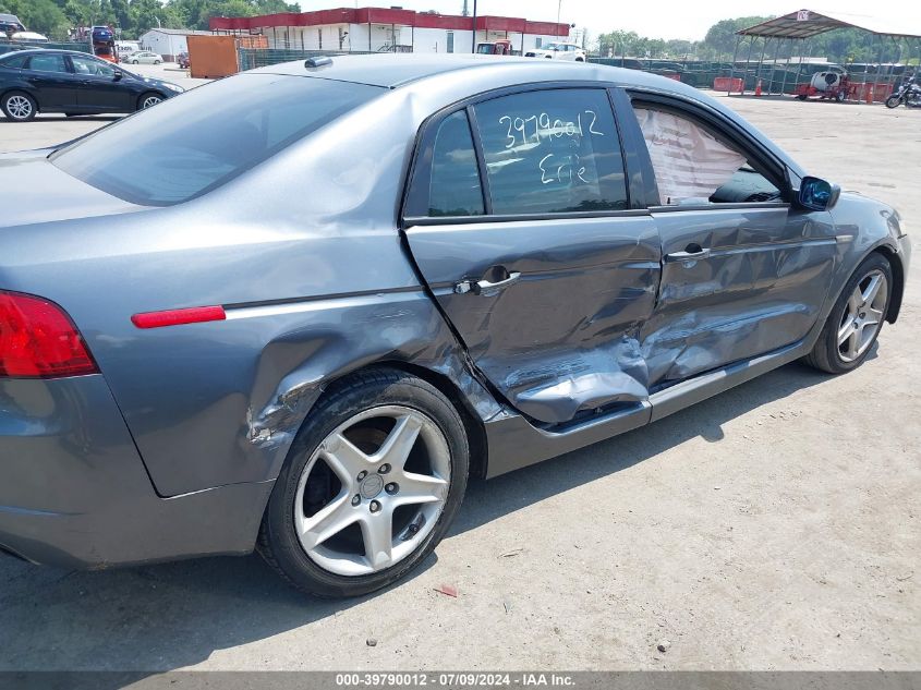 2006 Acura Tl VIN: 19UUA66236A024890 Lot: 39790012