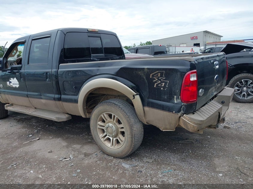 2011 Ford F-250 Lariat VIN: 1FT7W2BTXBEA15837 Lot: 39790018