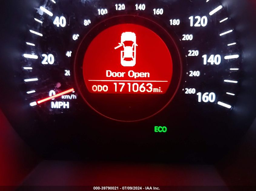 2011 Kia Optima Lx VIN: KNAGM4A74B5061800 Lot: 39790021