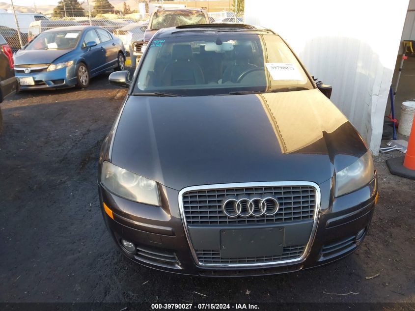 2006 Audi A3 2.0T VIN: WAUNF78P06A153380 Lot: 39790027