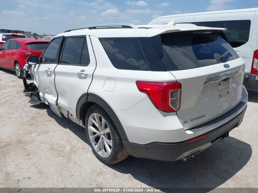 2021 Ford Explorer Platinum VIN: 1FM5K8HC7MGC03893 Lot: 39790029