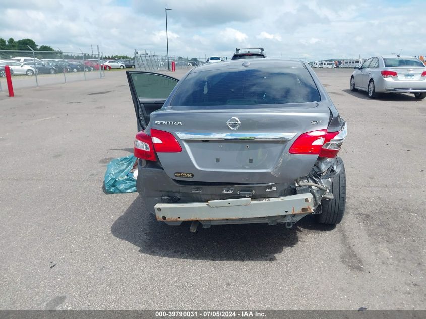 2018 Nissan Sentra Sv VIN: 3N1AB7AP8JY242810 Lot: 39790031