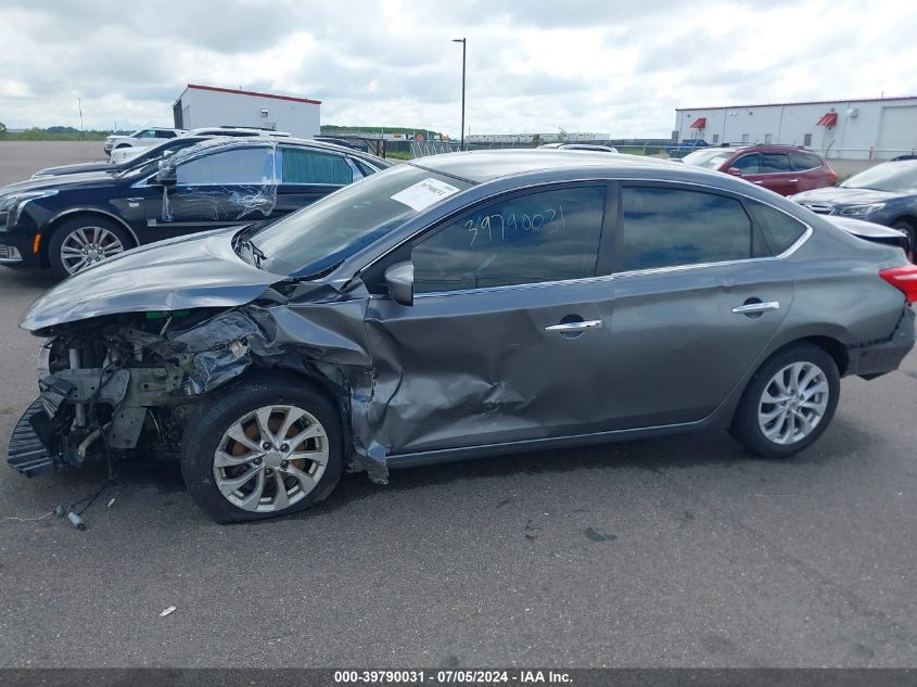 2018 Nissan Sentra Sv VIN: 3N1AB7AP8JY242810 Lot: 39790031