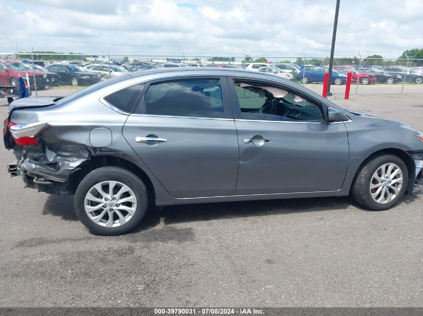 2018 Nissan Sentra Sv VIN: 3N1AB7AP8JY242810 Lot: 39790031