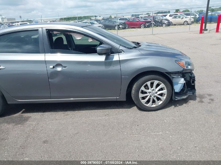 2018 Nissan Sentra Sv VIN: 3N1AB7AP8JY242810 Lot: 39790031