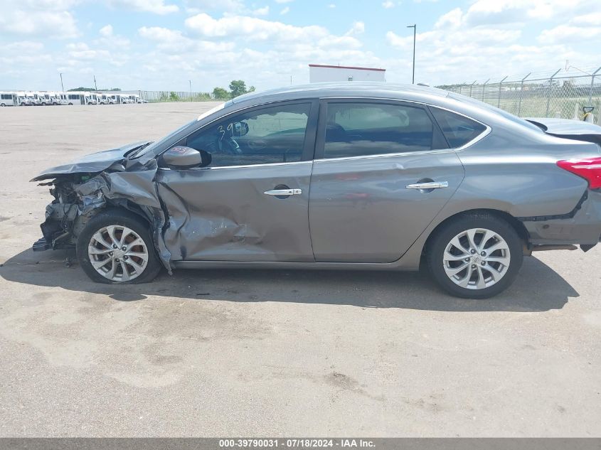 2018 Nissan Sentra Sv VIN: 3N1AB7AP8JY242810 Lot: 39790031