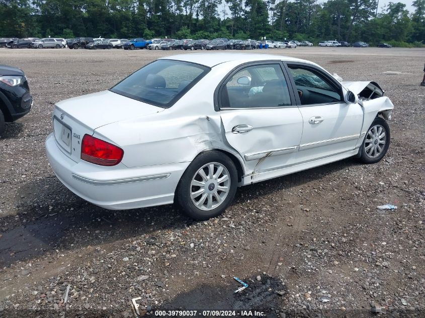 2003 Hyundai Sonata Gls/Lx VIN: KMHWF35H63A870970 Lot: 39790037